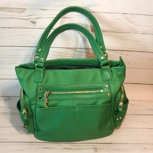 Olivia + Joy Green Handbag
